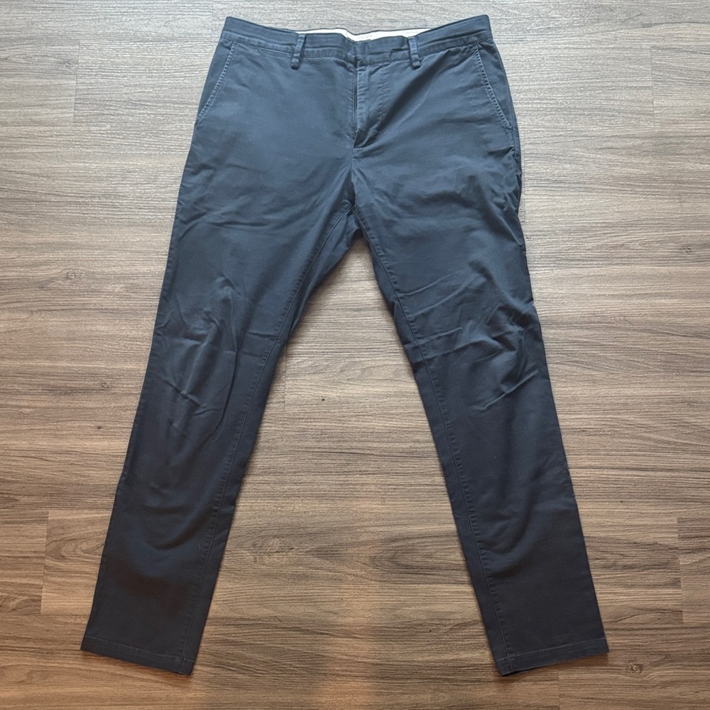 Frank & Oak Men's Navy Chinos 32x32